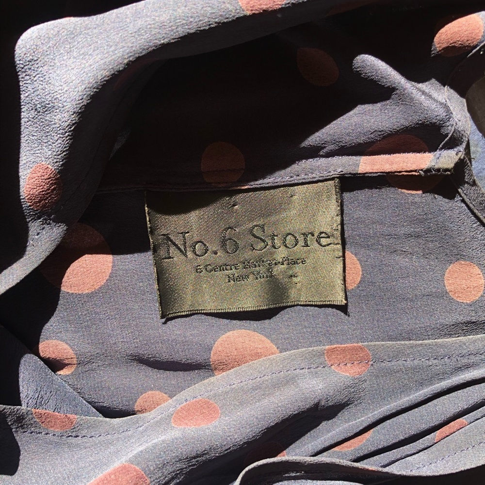 No. 6 silk midi dress S/M